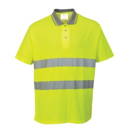 Polo Confort coton - Jaune