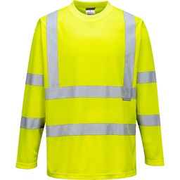 T-shirt HiVis Manches Longues - Jaune