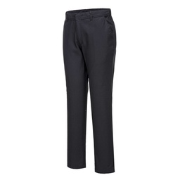 Pantalon Chino Strech coupe slim - Petit - Noir