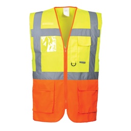 Gilet Executive Prague - Jaune/Orange