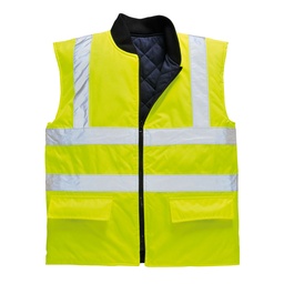 Gilet HV Réversible - Jaune