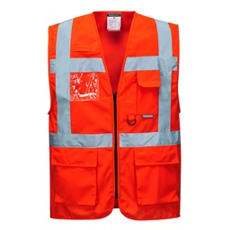 Gilet Hi-Vis Executive - Berlin - Rouge