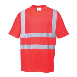 T-Shirt Hi-Vis - Standard - Rouge