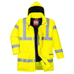 Parka Bizflame Rain Hi-Vis multirisque - Jaune