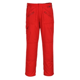 [S887RER32] Pantalon Action - Standard - Rouge