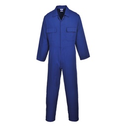 [S998RBRL] Combinaison Coton Euro Work - Standard - Bleu Royal