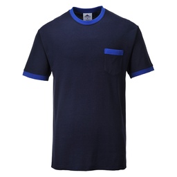 T-shirt contrasté Portwest Texo - Marine