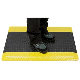 [MT50BKR] Tapis Anti-fatigue Industriel - Noir