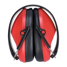 [PS48RER] Casque anti-bruits ultra mince - Rouge