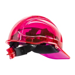 [PV60PIR] Casque ventilé Peak View à crémaillère - Rose