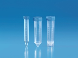 STERILE CONICAL TEST TUBES PP WITH SCREW CAP