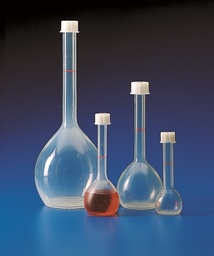 VOLUMETRIC FLASK WITH SCREW CAP TPX®