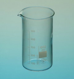 Beaker Simax tall form with spout, borosilicate glass