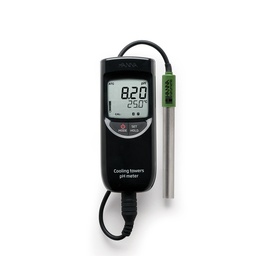 [144HI99141] Portable Waterproof pH/°C Meter for Boilers and Cooling Towers