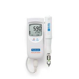 [144HI99163] Foodcare pH/°C Meter for meat