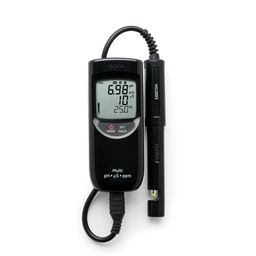 [144HI991300] Waterproof pH, EC, TDS and Temperature Meter with Advanced Features, 3999 µS, 2000 mg/L