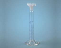 Measuring cylinder A blue s/plastic