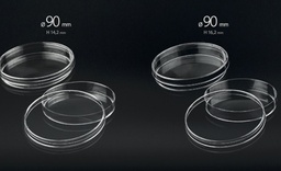 Petri dish in PS ø 90 mm h 14,2 mm triple vents - box of 480