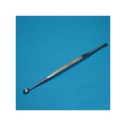 [366000686] Curette Double Clovis-Vincent, 20 cm, 7/8 mm