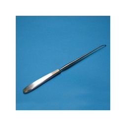 [366000966] Curette de Lima, 1/2 courbe, 3 mm, rigide