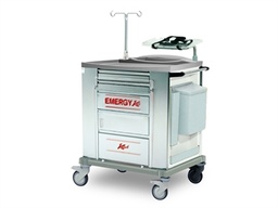 [45696] CHARIOT D'URGENCE ACIER INOX - standard