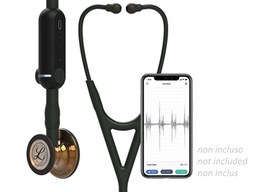 [32602] 3M LITTMANN STÉTHOSCOPE CORE DIGITAL - 8863 - noir - haut poli finition cuivre