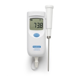 [144HI93501] Thermomètre compact étanche à thermistance CTN avec sonde FC762PW, câble 1 m, conforme EN13485