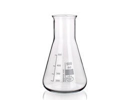 Fiole Erlenmeyer Simax col large