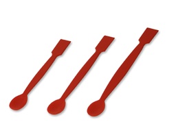 Spatule cuillère-plate, PP rouge