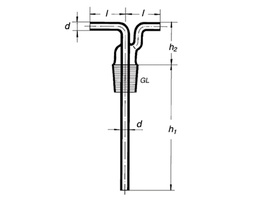 [135006090] Tête pour flacon laveur, 29/32, Simax