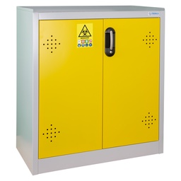 [208000187] Armoire de sécurité comptoir 2 portes jaunes